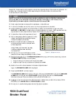 Preview for 10 page of Amphenol T009-5030 Series Installation Manual