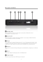 Preview for 6 page of Amphion FlexAmp500 Reference Manual