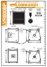 Preview for 7 page of Amplificazioni Lombardi LVR600BP Manual