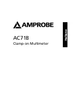 Preview for 49 page of Amprobe AC71B User Manual