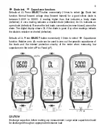 Preview for 7 page of Amprobe AM-100 User Manual