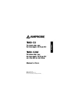 Preview for 57 page of Amprobe TMD-53 User Manual