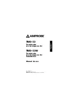 Preview for 75 page of Amprobe TMD-53 User Manual