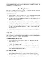 Preview for 2 page of AMSEC ESF1214 Operating Instructions And Warranty