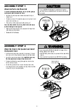 Preview for 6 page of Anaheim Automation 3255ADM 1/2 HP Owner'S Manual