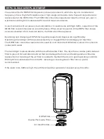 Preview for 8 page of Anda 497484 Installation & User Manual