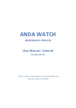 Anda W010R1 User Manual preview