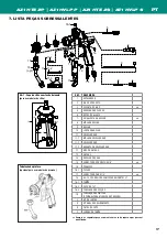 Preview for 17 page of Anest Iwata AIRGUNSA AZ1 HTE 2P Use And Maintenance Instruction Manual