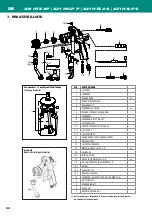 Preview for 20 page of Anest Iwata AIRGUNSA AZ1 HTE 2P Use And Maintenance Instruction Manual