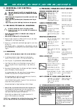 Preview for 22 page of Anest Iwata AIRGUNSA AZ1 HTE 2P Use And Maintenance Instruction Manual