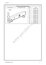 Preview for 51 page of Anita Garudan GF-210-143 User'S Manual And Spare Parts Book