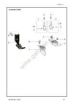 Preview for 86 page of Anita Garudan GF-210-143 User'S Manual And Spare Parts Book