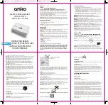 Preview for 4 page of anko TT-1201XK Instruction Manual