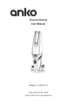 Preview for 1 page of anko VC8273-L-9 User Manual