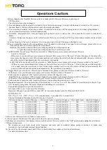 Preview for 6 page of ANLIDAR MYTORQ MY9-0206L Operation And Maintenance Manual