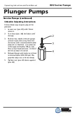 Preview for 9 page of Annovi Reverberi RSV 3400 Operating Instructions And Parts Manual