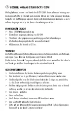 Preview for 4 page of ANSMANN DCPS-120W Manual