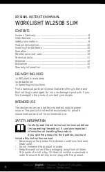 Preview for 8 page of ANSMANN WORKLIGHT WL250B SLIM Manual