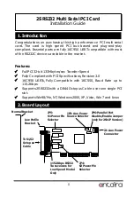 ANTAIRA SC-102AL-1 Installation Manual preview