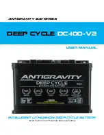 Antigravity Batteries DC-100-V2 User Manual preview