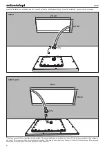 Preview for 2 page of antoniolupi GHOST Installation Manual