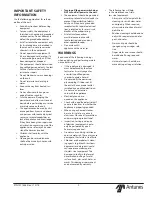 Preview for 3 page of Antunes GST-1H Owner'S Manual