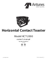 Antunes HCT-2000 Owner'S Manual preview