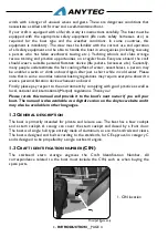 Preview for 12 page of ANYTEC 750 SPD CLASSIC Owner'S Manual