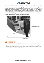 Preview for 17 page of ANYTEC 750 SPD CLASSIC Owner'S Manual