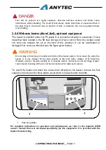 Preview for 21 page of ANYTEC 750 SPD CLASSIC Owner'S Manual