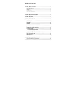 Preview for 1 page of AOC breeze MW0812 User Manual