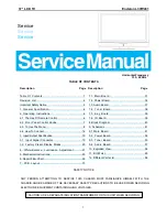 AOC envision L37W431 Service Manual preview