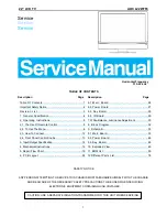 AOC L22W765 Service Manual preview