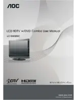 AOC LC19W060C User Manual preview