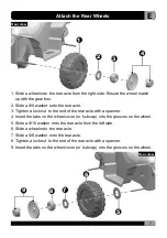 Preview for 8 page of Aosom 370-166V80 Assembly Instruction Manual