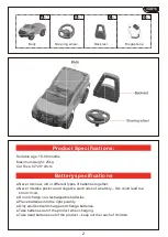 Preview for 2 page of Aosom 370-219V00 Assembly Instruction Manual