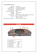 Preview for 13 page of Aosom 370-220V80 Assembly Instruction Manual