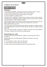 Preview for 3 page of Aosom 371-033 Assembly Instruction Manual