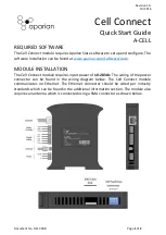 APARIAN Cell Connect A-CELL Quick Start Manual preview