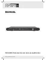 Preview for 1 page of APart-Audio PM7400 MKII Manual Manual