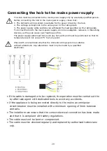 Preview for 20 page of Apelson UBINO60LC Instruction Manual