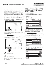 Preview for 21 page of ApenGroup AERMAX AH034 Maintenance, Installation And Service Manual