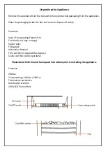 Preview for 5 page of Apex Digital Lux Arcus Installation And User Instructions Manual