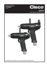 Apex Tool Group Cleco 55PHH Instruction Manual preview