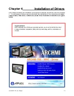 Preview for 70 page of Aplex ARCHMI-7XX User Manual