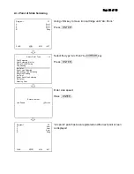 Preview for 26 page of Apollo Seiko J-CAT200 COMET Operation Manual