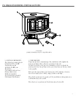 Preview for 7 page of Appalachian Stove & Fabricators 36-BW Installation  And Operation  Procedures