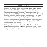 Preview for 6 page of Appareo Stratus 3i Pilot'S Manual