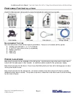 Preview for 4 page of Applied Membranes AAA-1005P Manual For Installation, Operation And Maintenance