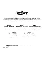 Preview for 28 page of Aprilaire 8870 Installation Instructions Manual